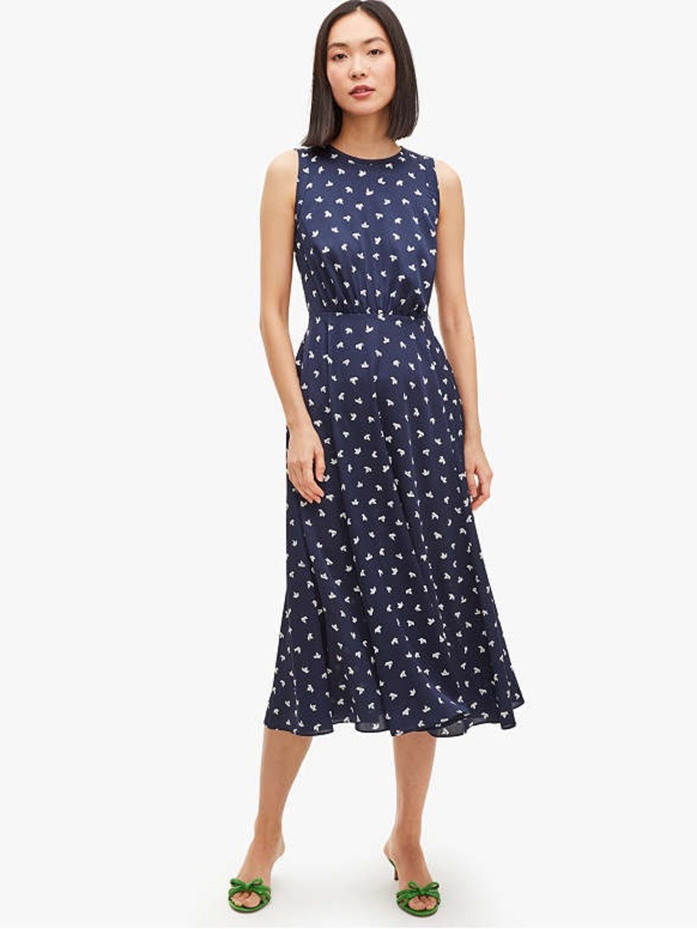 Kate Spade | Paper Boats‎ Midi Dress 00